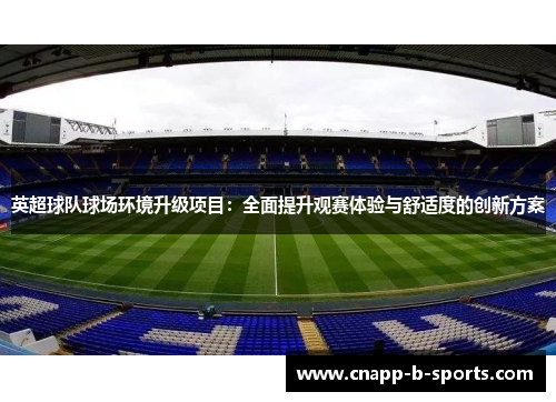 英超球队球场环境升级项目：全面提升观赛体验与舒适度的创新方案