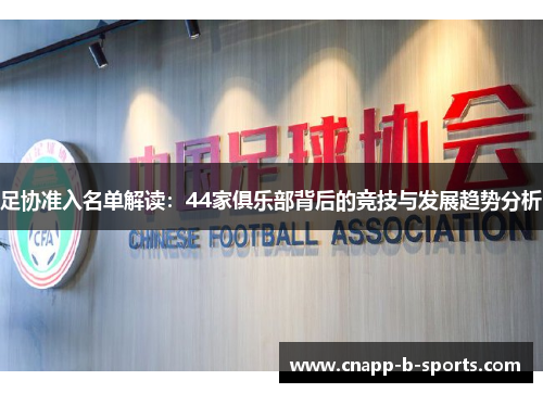 足协准入名单解读：44家俱乐部背后的竞技与发展趋势分析