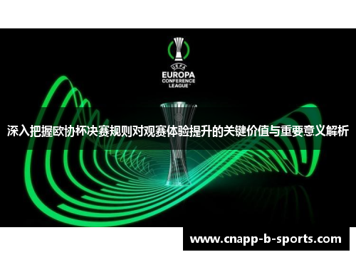 深入把握欧协杯决赛规则对观赛体验提升的关键价值与重要意义解析 深入把握欧协杯决赛规则对观赛体验提升的关键价值与重要意义解析