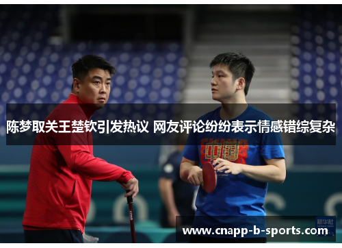 陈梦取关王楚钦引发热议 网友评论纷纷表示情感错综复杂 陈梦取关王楚钦引发热议 网友评论纷纷表示情感错综复杂